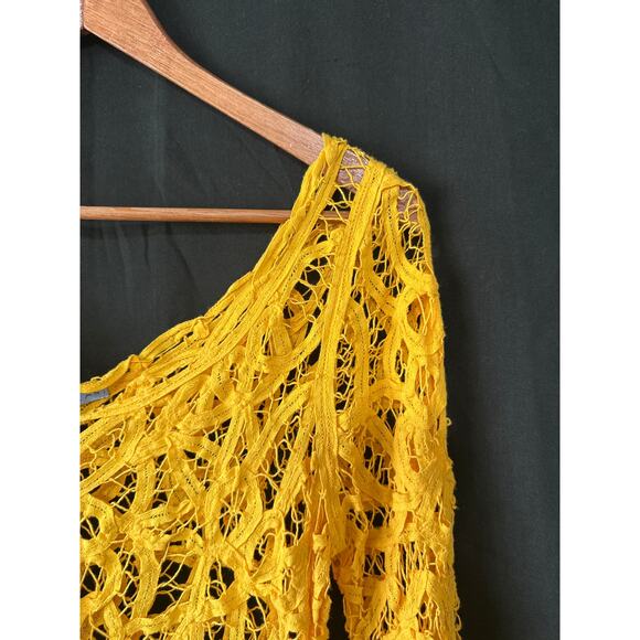 Antonio Melani NWT Colette Citrus Garden Dress L Mango Beach Cover Layered Look - Picture 5 of 13